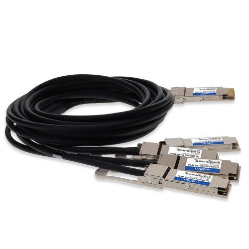AddOn Networks DAC-Q56DD-4Q56-SFF-100G-3M-AO InfiniBand/fibre optic cable 118.1" (3 m) QSFP-DD 4x QSFP56 Black