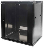 Intellinet 711715 rack cabinet 6U Wall mounted rack Black