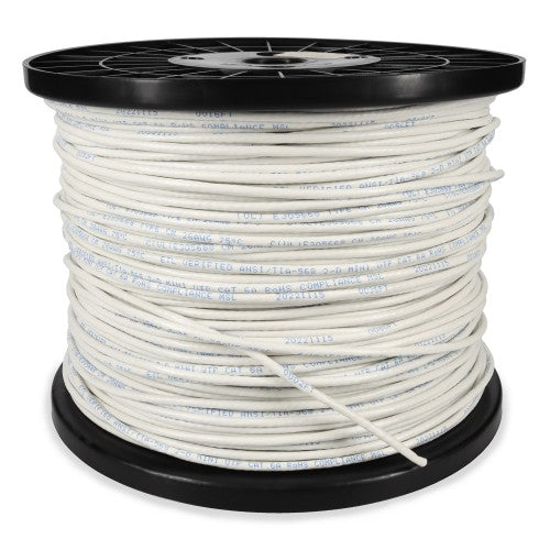 AddOn Networks ADD-CAT6SLBULK1K-WE networking cable White 12000" (304.8 m) Cat6 U/UTP (UTP)