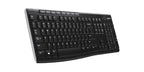 Logitech 920-003051 keyboard RF Wireless English Black
