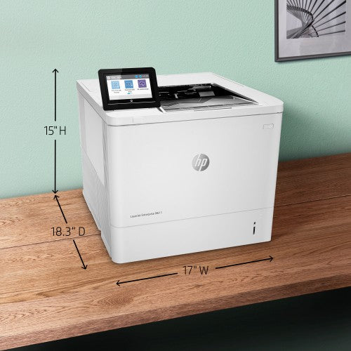 HP LaserJet Enterprise M611dn Black and white Printer, Ethernet Only; Duplex
