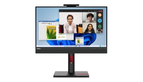 Lenovo ThinkCentre Tiny-In-One 24 LED display 23.8" 1920 x 1080 pixels Full HD Touchscreen Black