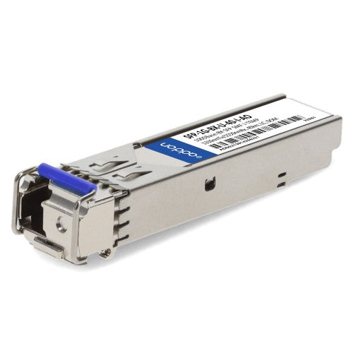 AddOn Networks SFP-1G-BX-U-40-I-AO network transceiver module Fiber optic 1000 Mbit/s 1550 nm