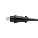 Tripp Lite Industrial Cat5e/Cat6 STP Patch Cable – RJ45 M/M, CMX Outdoor, IP67, 26 AWG, 4.87 m