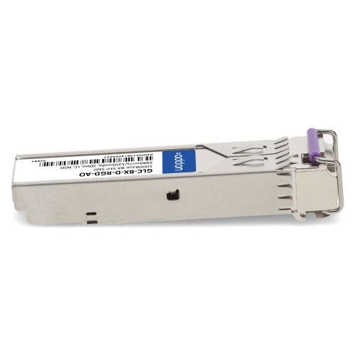 AddOn Networks GLC-BX-D-RGD-AO network transceiver module Fiber optic 1000 Mbit/s SFP