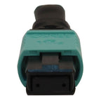 Tripp Lite N844B-LOOP-12F InfiniBand/fibre optic cable 3.94" (0.1 m) MPO/MTP OFNR Aqua color, Black
