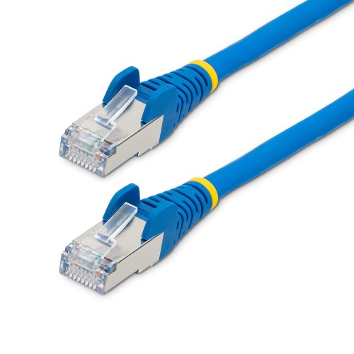 StarTech.com NLBL-2F-CAT6A-PATCH networking cable Blue 23.6" (0.6 m) S/FTP (S-STP) Round