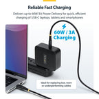 StarTech.com USB2CC3FNCBR5PK USB cable USB 2.0 35.8" (0.91 m) USB C Black