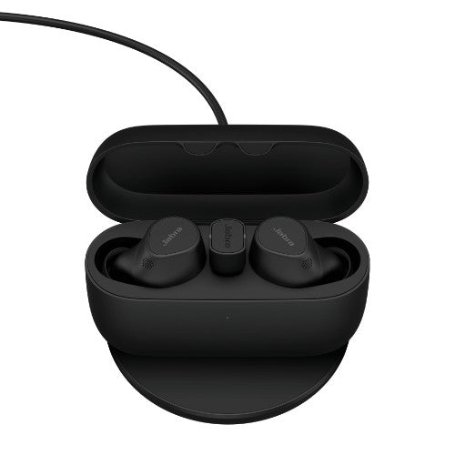 Jabra Evolve2 Buds Headset Wireless In-ear Office/Call center USB Type-C / USB Type-A Bluetooth Black