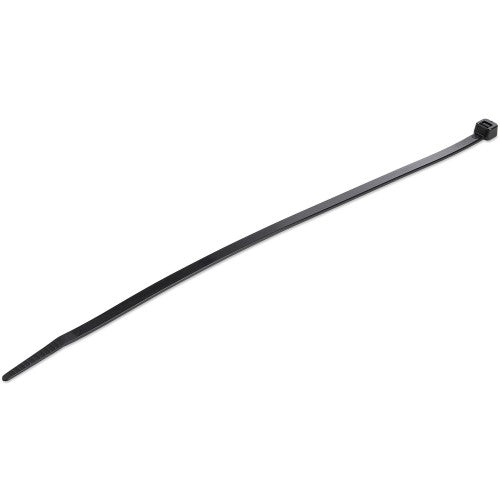 StarTech.com CBMZT10BK cable tie Releasable cable tie Nylon, Plastic Black 1000 pc(s)