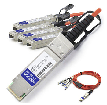 AddOn Networks QSFP-4X10G-AOC3M-AO InfiniBand/fibre optic cable 118.1" (3 m) QSFP+ 4xSFP+