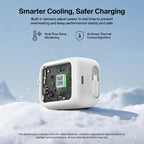 Belkin WCH023DQWH mobile device charger Smartphone White AC Fast charging Indoor