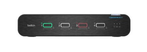 Belkin F1DN104KVM-DC-4 KVM switch Black