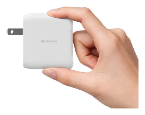 Kensington K38101NA mobile device charger Laptop, Tablet, Smartphone White AC Fast charging Indoor