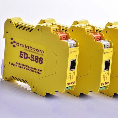 Brainboxes ED-549 gateway/controller 10, 100 Mbit/s