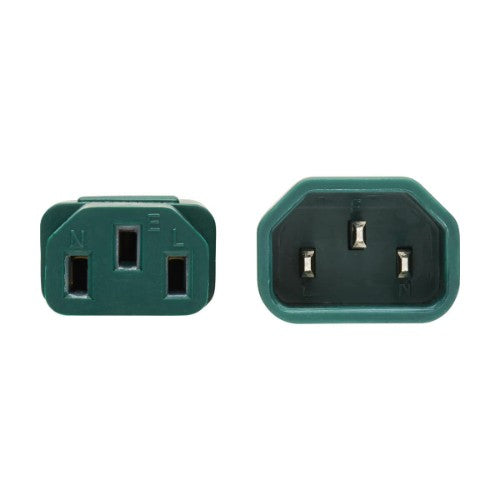 Tripp Lite P005-003-AGN power cable Green 35.4" (0.9 m) C14 coupler C13 coupler