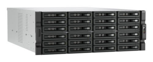 QNAP TL-R2400PES-RP storage drive enclosure HDD/SSD enclosure Black, Gray 2.5/3.5"