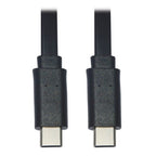 Tripp Lite U040-006-C-FL USB cable USB 2.0 72" (1.83 m) USB C Black