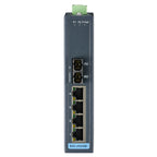 Advantech EKI-2525SI-AE network switch Unmanaged Fast Ethernet (10/100) Black