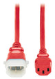 Eaton P005-E03-ARD-6 power cable Red 35.4" (0.9 m) C14 coupler C13 coupler