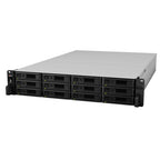 Synology RX1217RP disk array Rack (2U) Black, Gray