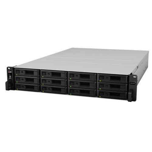 Synology RX1217RP disk array Rack (2U) Black, Gray