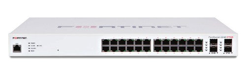 Fortinet FortiSwitch 224D-FPOE Managed L2/L3 Gigabit Ethernet (10/100/1000) Power over Ethernet (PoE) 1U White