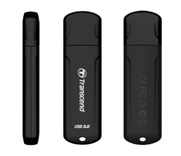 Transcend JetFlash 750, 32GB USB flash drive USB Type-A 3.2 Gen 1 (3.1 Gen 1) Black