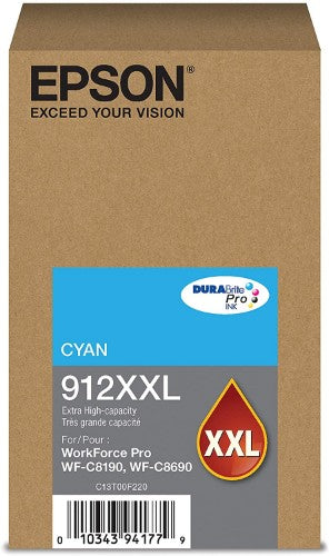 Epson DURABrite Pro 912XXL ink cartridge 1 pc(s) Original Extra (Super) High Yield Cyan