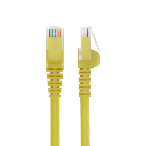 StarTech.com CAT6UTP3FTYL networking cable Yellow 35.8" (0.91 m) Cat6 U/UTP (UTP) Round