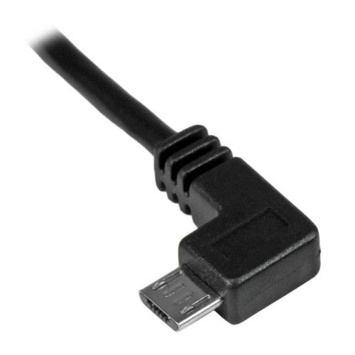 StarTech.com USBAUB50CMLA USB cable USB 2.0 19.7" (0.5 m) USB A Micro-USB B Black