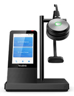 Yealink WH66 Mono UC Headset Wireless Head-band Office/Call center USB Type-A Bluetooth Charging stand Black