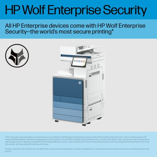 HP LaserJet Enterprise 8801dn Multifunction Color Printer, Only Ethernet; Duplex; Copier, Scanner