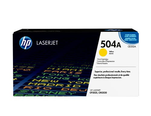 CE252A (504A) Toner yellow, 7K pages