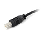 StarTech.com USB2HAB30AC USB cable USB 2.0 354.3" (9 m) USB A USB B 0.48 Gbit/s Black