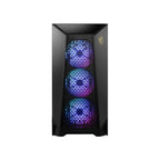 MSI Infinite ZS 9NVZ-2261US AMD Ryzen™ 9 9950X3D 32 GB LPDDR5-SDRAM 2 TB SSD NVIDIA GeForce RTX 5090 Windows 11 Home Desktop PC Black