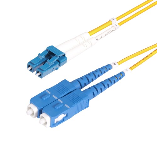 StarTech.com SMLCSC-OS2-25M InfiniBand/fibre optic cable 984.3" (25 m) LC SC Yellow