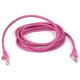 Belkin Cat. 6 UTP Patch Cable 6ft Pink networking cable 70.9" (1.8 m)
