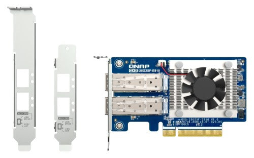 QNAP QXG-25G2SF-E810 network card Internal Fiber 25000 Mbit/s