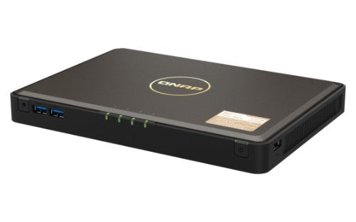QNAP TBS-464-8G-US NAS/storage server Desktop Intel® Celeron® N5105 8 GB DDR4 0 TB QNAP Turbo System Black