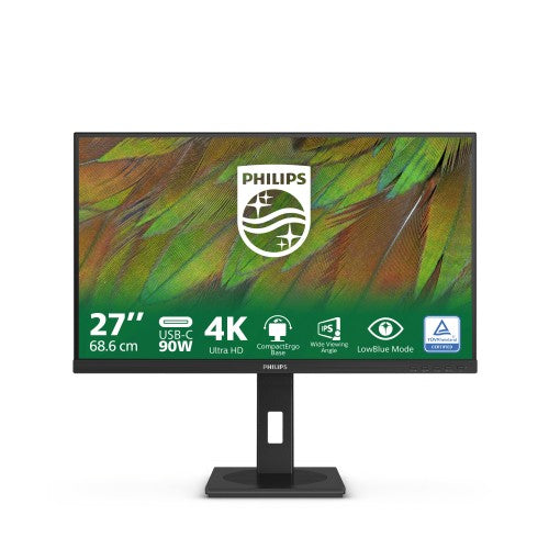 Philips 3000 series 27B1U3900/75 computer monitor 27" 3840 x 2160 pixels 4K Ultra HD LCD Black