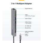StarTech.com DKT30CHSDPD1 laptop dock/port replicator Wired USB 3.2 Gen 1 (3.1 Gen 1) Type-C Black, Gray