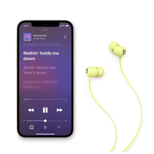 Apple Beats Flex Headphones Wireless In-ear, Neck-band Bluetooth Yellow