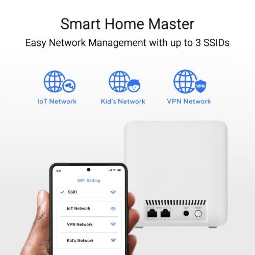 ASUS ZenWiFi BD5 Dual-band (2.4 GHz / 5 GHz) Wi-Fi 7 (802.11be) White 2 Internal