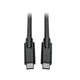 Tripp Lite U420-010 USB cable USB 3.2 Gen 1 (3.1 Gen 1) 120.1" (3.05 m) USB C 5 Gbit/s Black