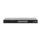 Eaton NGS16C2-1 network switch Managed L2 Gigabit Ethernet (10/100/1000) Power over Ethernet (PoE) 1U Black