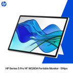 HP Series 5 Pro 14 inch WQXGA Portable Monitor - 514pn