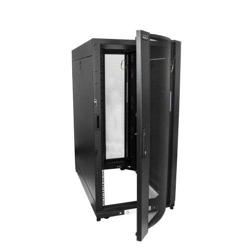 StarTech.com RK2537BKM rack cabinet 25U Freestanding rack Black