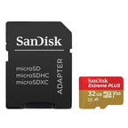 SanDisk Extreme Plus 32 GB MicroSDHC UHS-I Class 10