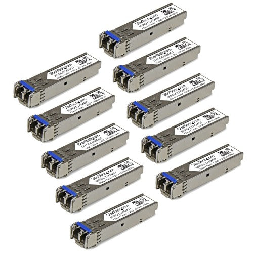 StarTech.com GLCLHSM10PST network transceiver module Fiber optic 1250 Mbit/s SFP 1310 nm